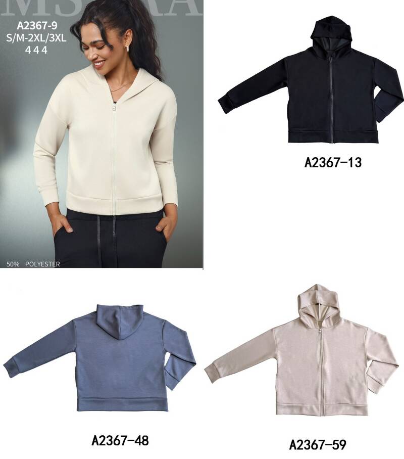 Bluzy damskie Roz S-3XL, Mix Kolor Paczka 12 szt